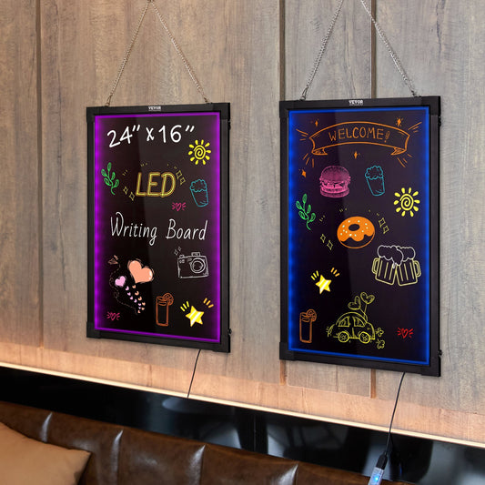 LED Drawing/Writing Board - Perfect for Cafés, Bars & Restaurants